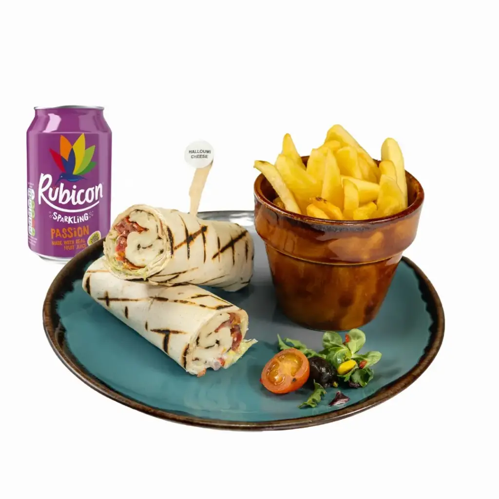 Halloumi Wrap Meal